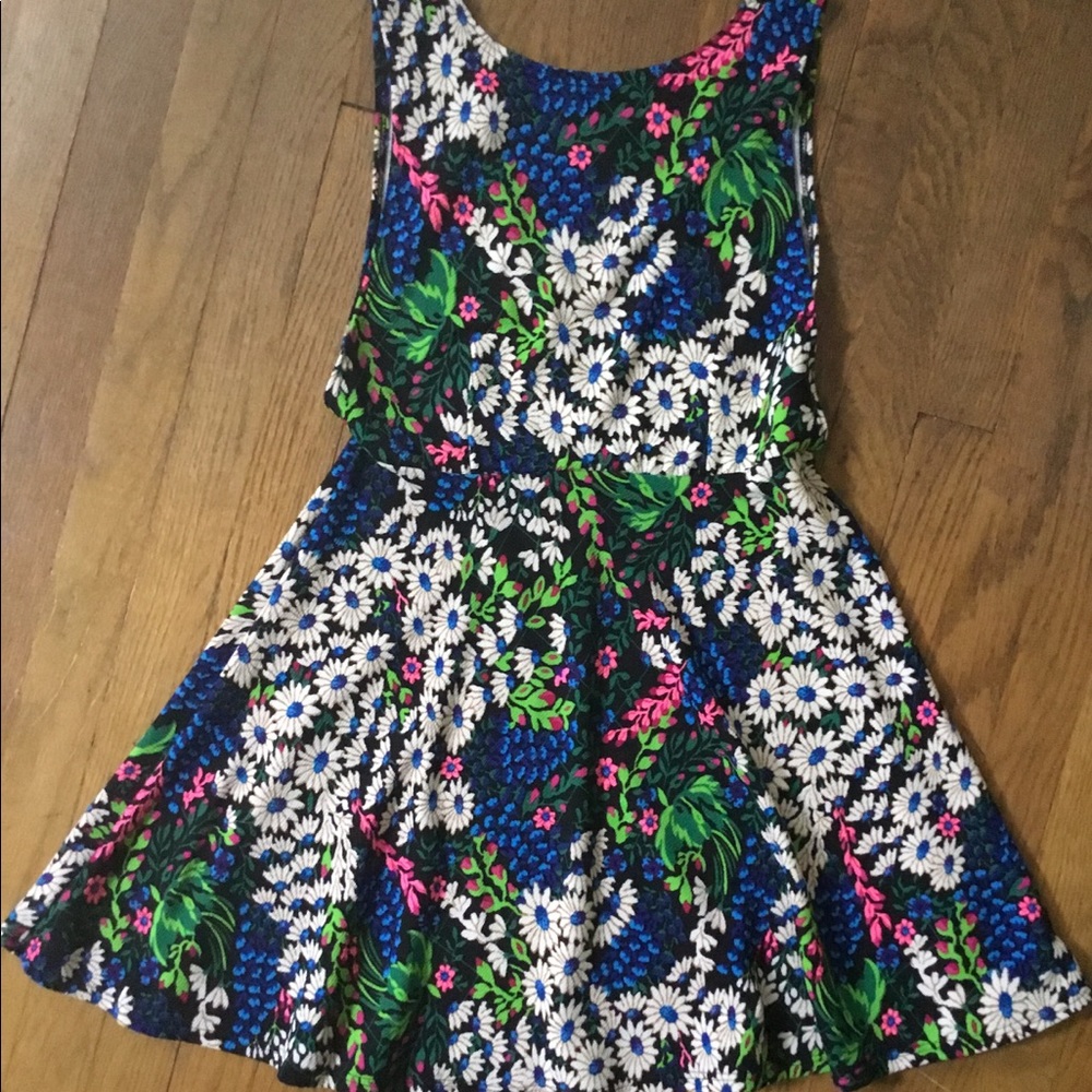Floral Printed Reversible Summer Dress